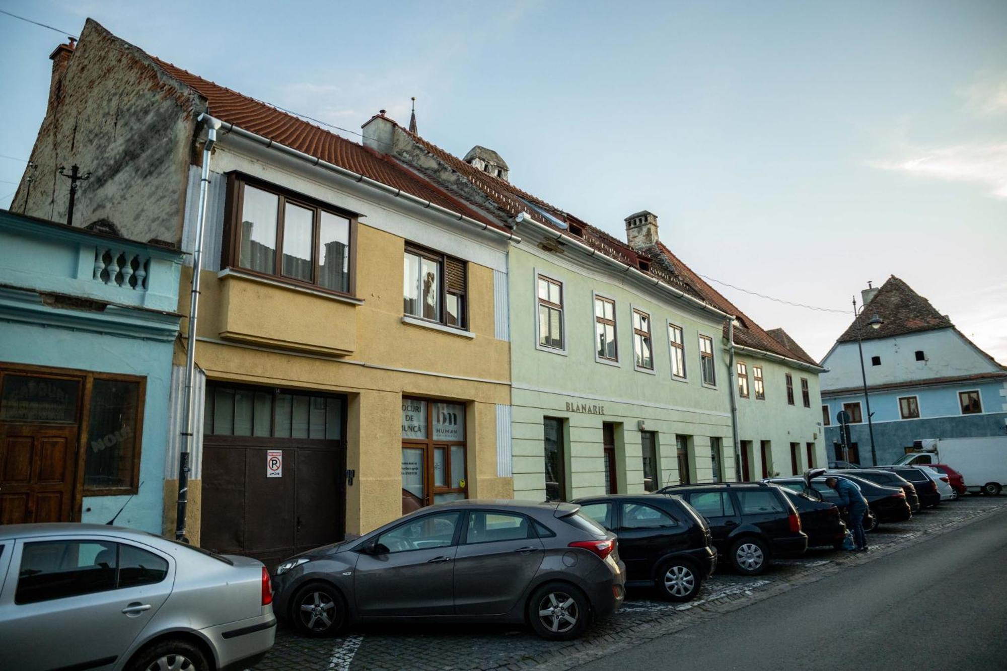 Oldtownvilla Studio Central Sibiu Bagian luar foto